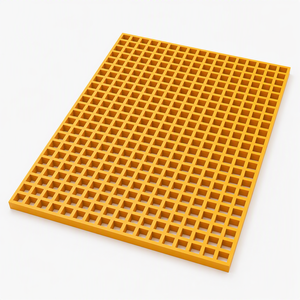 Grille <span class=keywords><strong>de</strong></span> sol pour douche publique GRP 19x19mm en fibre <span class=keywords><strong>de</strong></span> verre FRP, panneau à mailles fines OEM - Product Image 5