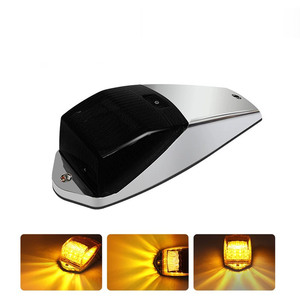 5 Luces de Marcador de Cabina Universales de 12V 24V para Camión, 17 LED Ámbar, Luces de Techo para Camión y Remolque - Product Image 3
