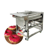Machine de glaçage de revêtement de beignet décorée de glace à la crème Offre Spéciale