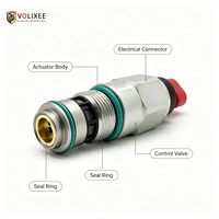Vanne solénoïde électronique d'actionneur de carburant 3330602 compatible avec les moteurs diesel Cummins QSK19 QSK60 QSK45 QSK23