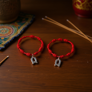 Pulsera de Nudo de Siete Estrellas, Hilo Rojo, Acero Inoxidable, Amuleto de Protección Hecho a Mano, Joyería de Moda Unisex, Regalo - Product Image 3