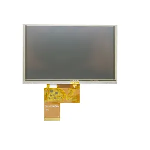 5 אינץ 800x480 מסך תצוגת Tft Lcd תצוגת מודול 40 רכב GPS Navigator RGB עם מגע לוח 5 אינץ 800*480 5.0 אינץ 350 12:00