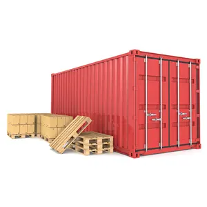 حاويات شحن مستعملة من الصين إلى الولايات المتحدة الأمريكية وكندا وأوروبا بطول 20 قدمًا