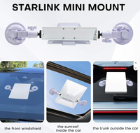 Gen 2 Starlink Mini Autohalterung 360° Verstellbar mit Saugnapf aus Hochleistungslegierung+ABS & Einsatzbereit