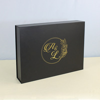 Boîtes d'emballage postal en carton ondulé noir avec logo, boîte imprimée personnalisée 6 pack bière --- DH10254