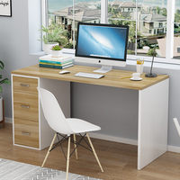 Bureau simple et moderne pour étudiants, bureau d'écriture simple pour usage domestique, bureau de chambre, bureau d'ordinateur, bureau d'étude