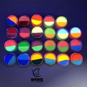 สีเพ้นท์หน้าและตัวแบบน้ำคุณภาพสูง ยูวี เนออน หลายสี ใช้น้ำแร่ ขายส่งจากโรงงานโดยตรง - Product Image 3