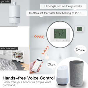 Cuộc Sống Thông Minh APP Kiểm Soát Manifold Tầng Sưởi Ấm Phòng Nhiệt Wifi Không Dây Với RF Receiver Cho Nước Nồi Hơi Sưởi Ấm - Product Image 6