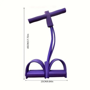 <span class=keywords><strong>Banda</strong></span> <span class=keywords><strong>de</strong></span> Resistencia para Yoga, Equipo <span class=keywords><strong>de</strong></span> Fitness, Cuerda Elástica para Adelgazar Piernas y Fortalecer <span class=keywords><strong>Abdominales</strong></span> - Product Image 4