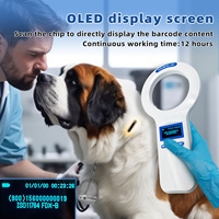 Lector RFID para animales, 134,2 KHz, 125KHz, USB/Bluetooth, escáner de microchip para perros y mascotas, lector de etiquetas de reconocimiento de Chip de vidrio de 2, 0