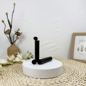 Cannacoast Cilindro personalizado resistente a los niños Tubo de ensayo de plástico Squeeze Pop Top Container para embalaje de hierbas de flores - Product Image 1