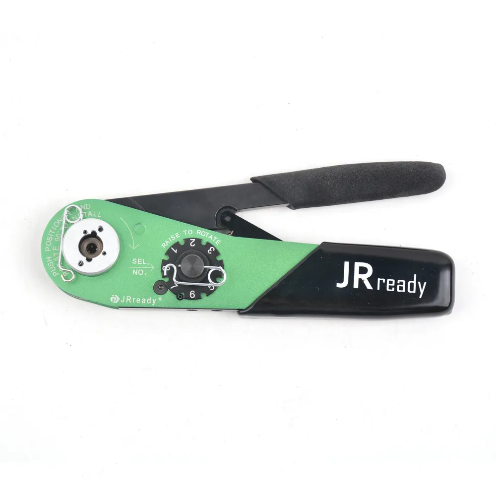 JRready YJQ-W7A Adjustable aviation hand crimping tool M22520/7-01 railway tools 16-28AWG electronic connectors