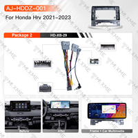Autoradio Android pour Honda HR-V 2021-2023 LHD, cadre d'installation autoradio, Carplay, navigation GPS, RAM 4 Go, 6 Go, 8 Go
