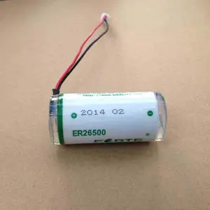 ER26500 3,6 V 8500 мА/ч, C размер Li-SOCl2 Тионилхлорид главным образом литиевая батарея водонепроницаемый C литиевая батарея