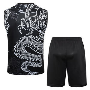 High Quality New Soccer <b>Training</b> Gym Shirt Men Sleeveless Breathable Polyester <b>Football</b> <b>Training</b> <b>Vest</b> - Product Image 1