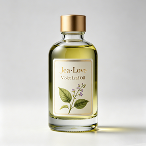 Aceite <span class=keywords><strong>Absoluto</strong></span> de Hoja de Violeta 100% Puro, Extraído con Solvente, Viola Odorata, Materia Prima Cosmética de Lujo para Perfumes, OEM ODM, Venta al Por Mayor - Product Image 2