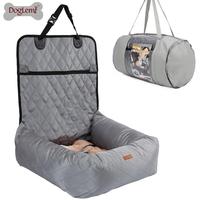 Siège auto pliable de luxe pour chien, housse de siège auto pour animaux de compagnie de haute qualité, accessoires pour animaux de compagnie haut de gamme, transat réglable en tissu Oxford