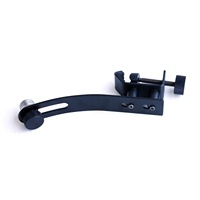 Microphone pour batterie Support de clip antichoc pour batterie Show Studio Rim Mic Clamp Bracket Drum Rack Clip
