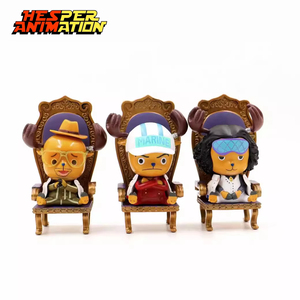 ฟิกเกอร์การ์ตูนเฮสเพอร์ ช็อปเปอร์ นาวี สามนายพล บอร์ซาลิโน อาโอกิจิ เซ็นโกคุ ท่านั่งบนเก้าอี้  โมเดล PVC ของสะสม - Product Image 3