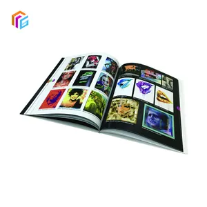 Oem Full Color Softcover Bücher Drucken Mode magazin Drucken Kunden spezifisches Taschenbuch Broschüre Broschüre Katalog Drucks ervice