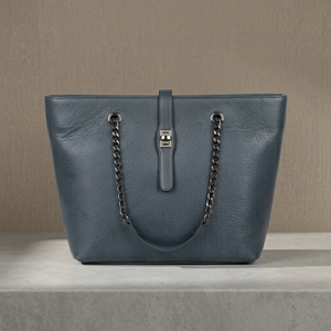 Pochette pour femme en cuir véritable personnalisée, fermeture éclair, imperméable, légère, pliable, grande capacité, élégante, sac à main décontracté - Product Image 1