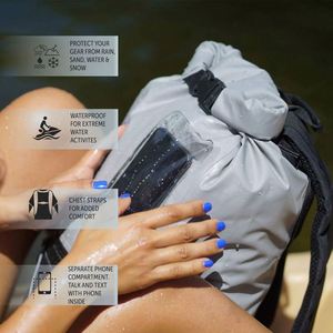 BSCI Factory Forbidden Road - Bolsa Impermeable de 5L, 10L, 15L (8 Colores), Bolsa Seca Enrollable, Bolsa de Compresión Seca - Product Image 2