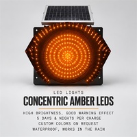 Lampu Peringatan Area Lambat, Area Lengkung, Jalan Masuk Sekolah, Jalan Raya, Kabut, Lampu Lalu Lintas, Lampu Kuning Berkedip Tenaga Surya, Lampu Peringatan Penyeberangan Jalan Kota