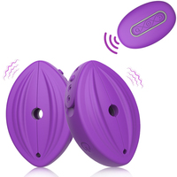 Silikon Realistische Nippelklemmen Brustmassage Bondage Erwachsenen-Paar-Sexspielzeug Tragbarer Vibrator Fernbedienung IPX7 Wasserdicht