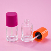 Bouteille en verre personnalisée de 10ml Tube de glaçure à lèvres glaçure à lèvres rouge bouche Conteneur de fard à paupières liquide emballage cosmétique