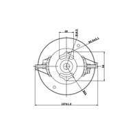 Moteur d'aspirateur à courant alternatif à balais, direct usine, 100-240V 800W 1300W, résistant aux hautes températures, pièces de rechange sèches