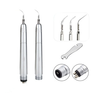 Accessoires voor tandheelkundige pneumatische <span class=keywords><strong>scaler</strong></span> met universele werktip Tandsteen Huishoudelijk schoonmaakgereedschap 2/4 gaten - Product Image 2