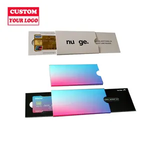 Custom Design and Embossing Colorful Credit Card Gift Box Printed and Kraft Material for Special Occasions