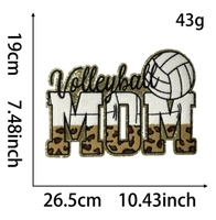 Patchs thermocollants personnalisés pour le sport, patchs brodés de football en stock pour vêtements, vente en gros du fabricant