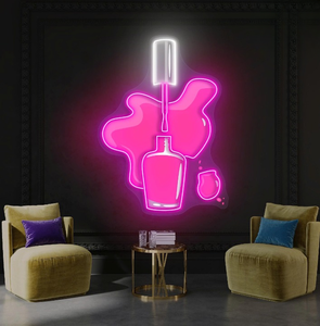 Letrero de neón Led de perfección pulida, letrero de silicona acrílico independiente, logotipo de empresa de iluminación de centro comercial personalizado, decoración del hogar para fiestas - Product Image 5