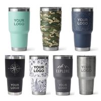 Vasos Térmicos de 30 oz al por Mayor de Acero Inoxidable 304 de Grado Alimenticio con Aislamiento al Vacío de Doble Pared y Recubrimiento en Polvo Personalizado para Camping