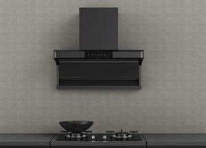 Estrattore d'Aria Elettrico a Parete a Forma di L in Acciaio Inox Nero, Grande Potenza di Aspirazione, Classe Energetica 18-20m/<span class=keywords><strong>min</strong></span>, per Casa - Product Image 5