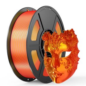 เครื่องพิมพ์ 3 มิติ เส้นพลาสติกสำหรับพิมพ์ 3 มิติ ขนาด 1.75 มม. PLA ซิลค์ สีเดียว สีคู่ สีสามสี น้ำหนัก 1 กก. 2 กก. 3 กก. พิมพ์ความเร็วสูง - Product Image 3