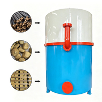 Four moderne de fabrication de briquettes de charbon de bois, four à charbon multi-biomasse, machine de carbonisation pour la production de charbon de bois