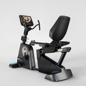 Equipment <b>Gym</b> Fitness Cardio Magnetic Control Horizontal Exercise Bicycle Recumbent <b>Bike</b> Machine - Product Image 6
