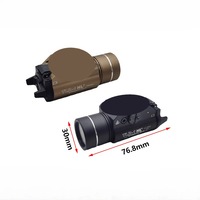 Factory Direct High Power LED Torch with Strobe Mode TLR Tactical Flashlight for Camping Hiking Survival Gear