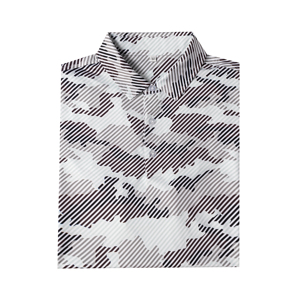 Polo de Golf Personalizado para Hombre con Camuflaje Abstracto, Secado Rápido, Absorción de Humedad, Elástico, Manga Corta, Ropa Deportiva de Alto Rendimiento - Product Image 4