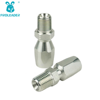 15618-R5 Raccord d'adaptation hydraulique rotatif forgé NPT mâle 1/2 en zinc galvanisé de haute qualité, réutilisable, pour tuyau d'air, certifié ISO 9001