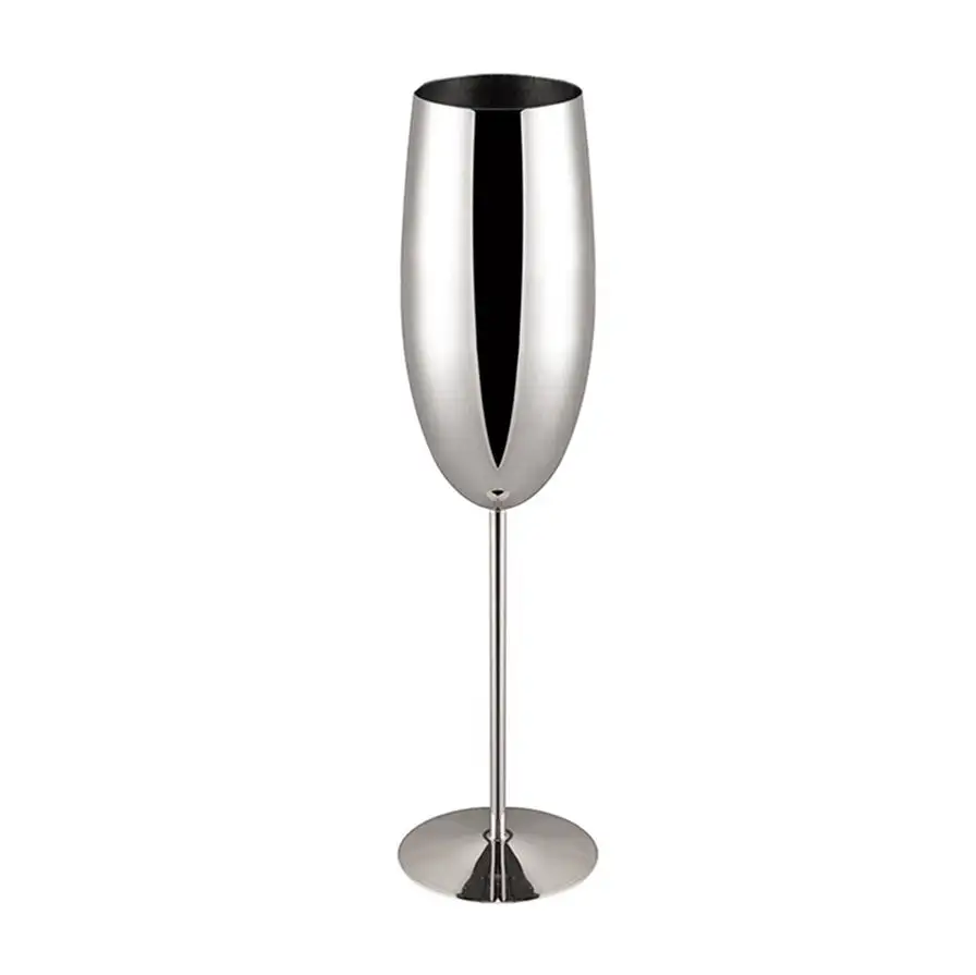 Copas de vino de Metal TJ, copa de champán Popular personalizada de acero inoxidable, copa de vino dorada de cobre, venta al por mayor