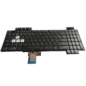 คีย์บอร์ด teclado สำหรับ ASUS TUF FX504เล่นเกม FX504GD FX80 <span class=keywords><strong>FX504GM</strong></span> FX504GE มีแสงไฟ SP แป้นพิมพ์ภาษาสเปน - Product Image 1