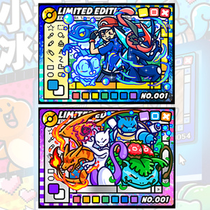 Jeu de société BY Pokemoned Card Canvas Little Elf 3.0, série best-seller, booster pack, tapis de jeu, 25e anniversaire, boîte mystère chinoise - Product Image 1