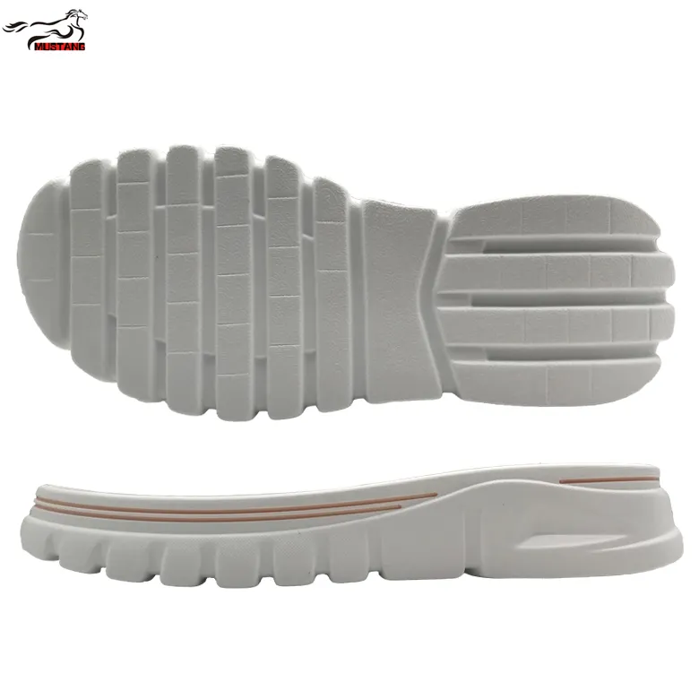Mustang Outsoles Design Rubber Shoe Sole High Quality Factory EVA white Shoes Outsole