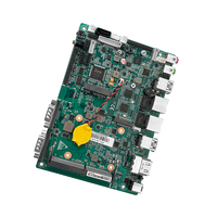 Nouvelle carte mère PC industrielle embarquée sans ventilateur Intel Celeron J6412 Quad Core Dual Lan 6 COM HD VGA LVDS EDP Triple Display