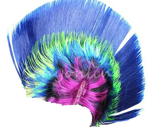 Parrucca Unisex Mohawk <span class=keywords><strong>Mohican</strong></span> Punk Rock per Travestimenti e Feste in Costume - Product Image 4