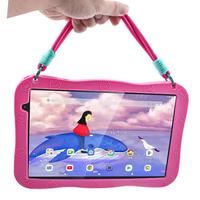 Çok Satan Boxchip D11 10.1" Çocuklar İçin Android 15 Tablet 3GB+32GB Allwinner A333 5 Çekirdekli WiFi Tablet Silikon Koruyucu Kılıflı