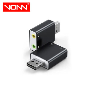 Grosir Kartu Suara Usb Eksternal Kartu Suara Antarmuka USB Campuran Aluminium 7.1 Channel <span class=keywords><strong>Audio</strong></span> dengan Adaptor Kartu Suara Usb 3.5Mm - Product Image 1